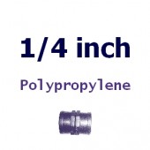 Polypropylene 1/4 inch Fittings